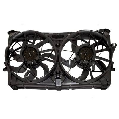 Rareelectrical - Engine Cooling Fan Compatible With 2005-2007 Cadillac Chevrolet Gmc Tahoe Silverado 1500 Hd - Image 2