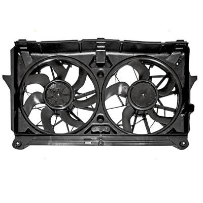 Radiator Cooling Fan Assembly Compatible With 2005-2007 Cadillac Chevrolet Gmc Silverado 3500