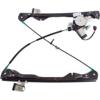 Power Window Regulator Compatible With 2008-2011 Ford Focus 2.0L I4 Dohc 140Hp Replaces Repf462968