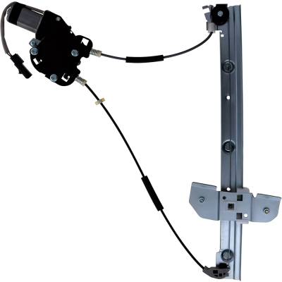 Rareelectrical - New Window Regulator With Motor Compatible With Dodge Ram Van 1998 1999 2000 2001 2002 2003 By Part - Image 2