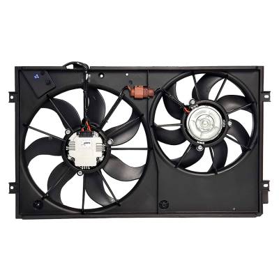 Rareelectrical - Engine Cooling Fan Fits 1984-2018 Volkswagen Jetta Sedan Golf Wagon Beetle 2.0L 2.5L OEM 121 Passat - Image 2
