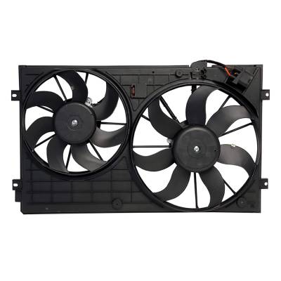 Cooling Fan Assembly Compatible With 1984-2018 Volkswagen Passat Cc Jetta Sedan Golf Wagon 2.0L 2.5L