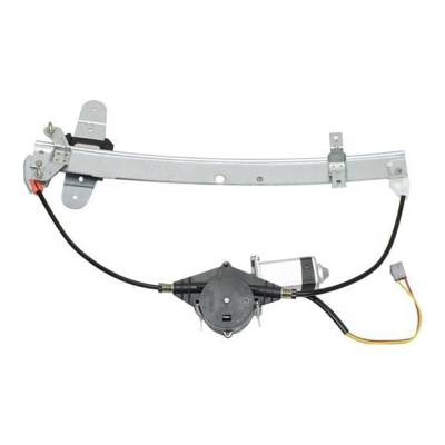 Rareelectrical - New Rear Power Window Motor And Regulator Compatible With Lincoln Town Car Base Limousine 1998 1999 - Image 5