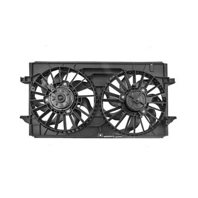 Rareelectrical - New Dual Radiator And Condenser Fan Compatible With Chevrolet Malibu 2007-2012 22719384 Gm3115208 - Image 2