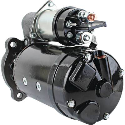 Rareelectrical - New Starter Motor Compatible With Agco Allis 9435 9455 9635 9655 Tractor Detroit Diesel 6-466 - Image 5