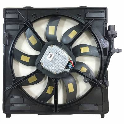 Rareelectrical - Cooling Fan Assembly Compatible With Bmw X5 3.0Si 2007-2009 Xdrive30i 2009-2010 Xdrive35i 2011-2013 - Image 2