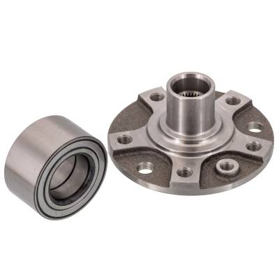 Front Spindle Hub Assembly Compatible With 1994-1998 Saab 900 1999-2003 9-3 1999-2001 9-5 2000-2005