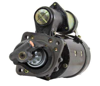 Rareelectrical - Starter Motor Compatible With John Deere 4276D 4276T Engine 670C 672C Grader 344G 444G Loader 24V - Image 1