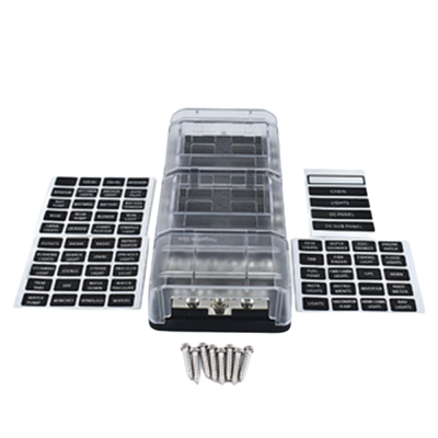 New 12-Gang Marine Fuse Block Terminal Compatible With Universal Marine Boat 650-090 Outboard