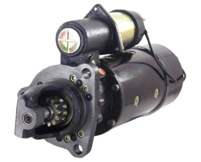 New Starter Motor 24V Direct Drive 42Mt 13-Tooth Cw Compatible With Detroit Diesel Industrial Engine