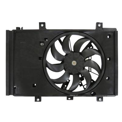 New Dual Radiator And Condenser Fan Compatible With Toyota Yaris Ia 1.5L 2017 16360-Wb001 16360Wb001