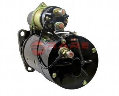 Rareelectrical - New 12V 11-Tooth 42Mt Starter Motor Compatible With Chevrolet Gmc N9e N9f Bison Caterpillar Diesel - Image 2
