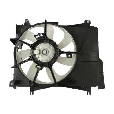 Rareelectrical - Dual Radiator & Condenser Fan Fits 2014-2018 Mitsubishi Mirage G4 Mirage OEM 1355A303 1355A278 - Image 2