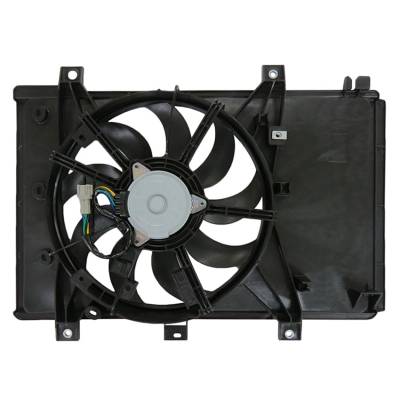 Rareelectrical - New Dual Radiator And Condenser Fan Compatible With Scion Ia Base Sedan 2016 16360-Wb001 16360Wb001 - Image 2
