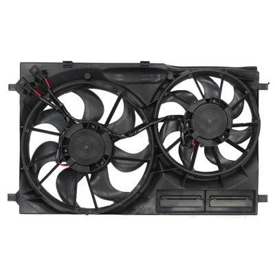 Rareelectrical - Dual Radiator And Condenser Fan Compatible With 2015-2017 Ford Transit-350 Transit-350 Hd 3.5L 3.7L - Image 2
