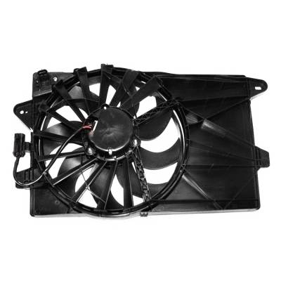 Rareelectrical - Engine Cooling Fan Fits 2012-2019 Fiat 500 OEM 68184569Ab 68073673Aa 68184569Ac Pa+Gf With Shroud - Image 2