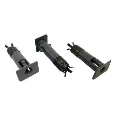 Charcoal Door Panel Retainer Compatible With 1987-2006 Jeep Wrangler Islander 4.0L (91-92) Islander