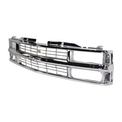 Rareelectrical - New Cross Bar Grille Assembly Compatible With Chevrolet C2500 Suburban Ls 8 Cyl 5.7L K2500 Ls 8 Cyl - Image 3