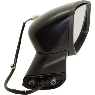 Rareelectrical - New Direct Fit Right Passenger Side Door Mirror Compatible With 2015-2019 Nissan Versa Note Power - Image 2