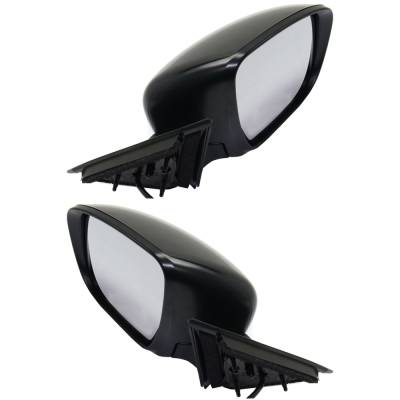Rareelectrical - New Pair Of Mirror Compatible With Nissan Rogue Sv Sport S Sl Special Edition Hybrid Sport Utility - Image 3