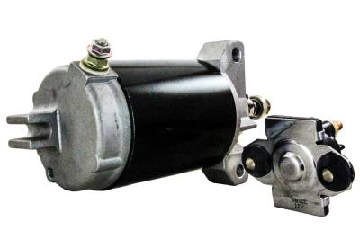 Rareelectrical - New Starter And Solenoid Kit Compatible With 1999-2005 Mercury Mariner 25Hp 4-Stroke Yamaha F30 F40 - Image 2