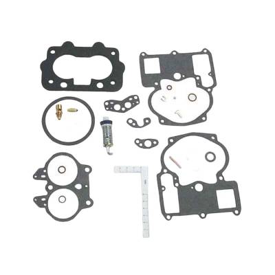 Rochester 2Bbl Carburetor Kit Compatible With 1982-1989 Mercruiser Omc Gm 4-Cyl 2.3-3.0L V6 3.8-4.3L