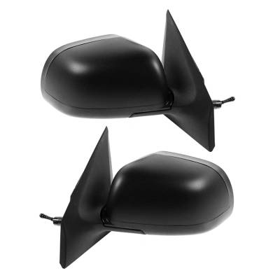 Rareelectrical - Left Driver & Right Passenger Side Door Mirror Compatible With 2012-2015 Nissan Versa Manual Folding - Image 2