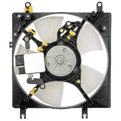 Rareelectrical - Radiator Cooling Fan Assembly Fits 1999-2003 Mitsubishi Galant 2.4L 3.0L OEM Mr481726 Mr312178 - Image 2