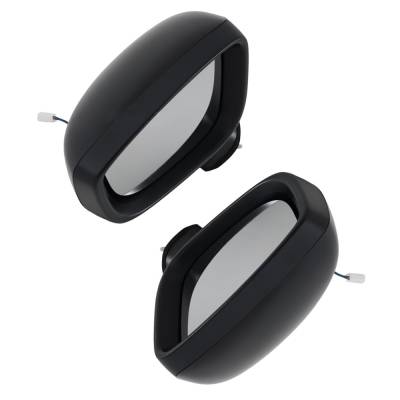 Rareelectrical - New Pair Of Mirror Compatible With Mazda 3 Sport Gt Grand Touring Gs I S Se G Gx Sedan Hatchback - Image 2