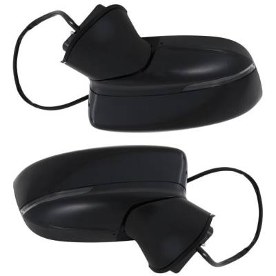 Rareelectrical - New Pair Of Mirror Compatible With Mazda 3 Sport Gt Grand Touring Gs I S Se G Gx Sedan Hatchback - Image 4