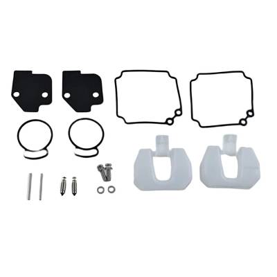 Carburetor Repair Kit Compatible With 1988-2009 Yamaha 2-Stroke 20Hp 25Hp 2.638 Bore 6L2-Series