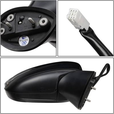 Rareelectrical - New Right Passenger Side Door Mirror Compatible With 2015-2016 Mazda Cx-5 Power Ma1321207 - Image 3
