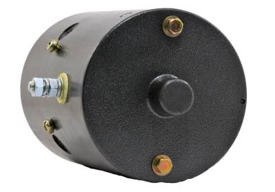 Rareelectrical - New 24V Ccw Starter Motor Compatible With Monarch Hydraulics Pump Single Post Slotted Shaft - Image 2
