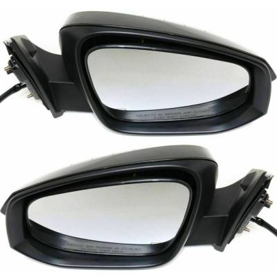 Rareelectrical - New Pair Of Mirror Compatible With Toyota Highlander Xle Hybrid Limited Le Plus Sport Utility 4-Door - Image 2