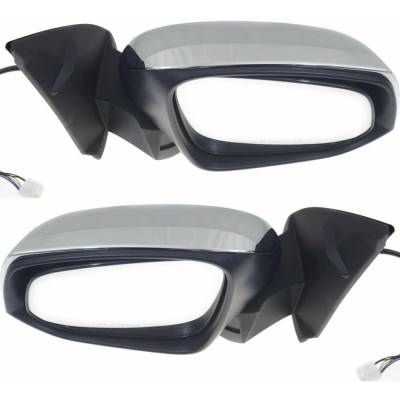 Rareelectrical - New Pair Of Mirror Compatible With Toyota Tacoma Sr Sr5 Trd Sport Trd Off-Road Limited Pro Trail - Image 4
