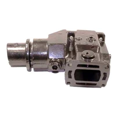 Cast Iron Exhaust Elbow/Riser 7.75" Compatible With Omc/Volvo Penta Omc V6 4.3L Gm 1993-2007 Center