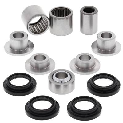 Lower A-Arm Bushing Kit Compatible With 2002-2013 Kawasaki Brute Force 650 633Cc Prairie 700 697Cc