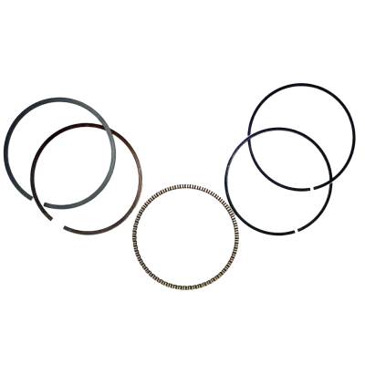 Piston Rings 0.25Mm Over Compatible With 1985-1989 Yamaha Yfm200 Moto-4 200 Tw200 Trailway 196Cc