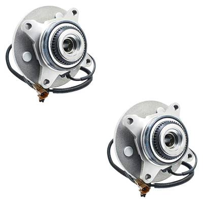 Rareelectrical - Pair Of Wheel Bearing And Hub Assembly Compatible With 2015-2017 Ford F-150 4X4 Front Left Right 6 - Image 2