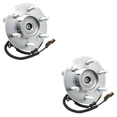 Rareelectrical - Pair Of Wheel Bearing And Hub Assembly Compatible With 2015-2017 Ford F-150 4X4 Front Left Right 6 - Image 3