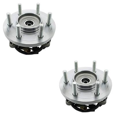 Rareelectrical - Pair Of Wheel Bearing And Hub Assembly Compatible With 2015-2017 Ford F-150 4X4 Front Left Right 6 - Image 4