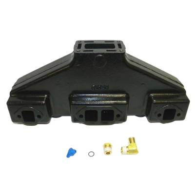 Exhaust Manifold Compatible With 1979-1993 Volvo Penta Aq200 Aq225 Aq260 Aq271 Aq290 Aq311 Aq500 Gm