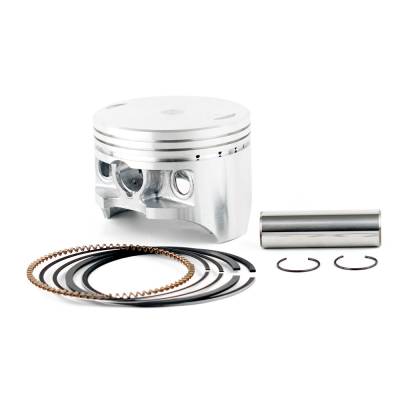Piston Kit 1.5Mm Oversize 75.50Mm Bore Compatible With 1988-2000 Honda Trx300fw Fourtrax 300 4X4