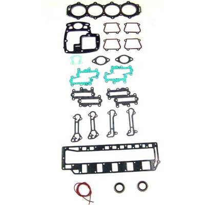 Powerhead Gasket Kit Compatible With 1990-2000 Force Mercury Sport Jet 120 Hp 4-Cylinder Outboard
