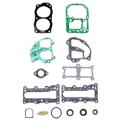 Powerhead Gasket Kit Compatible With 1993-2007 Johnson Evinrude 9.9 15 Hp 2-Cylinder Outboard Cross