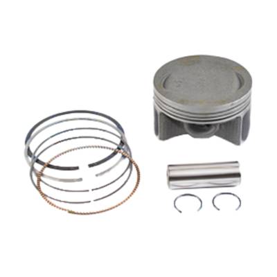 Piston Kit 0.50Mm Over Compatible With 2007-2014 Yamaha Grizzly 450 Auto 4X4 Yfm450f 421Cc 85.00Mm