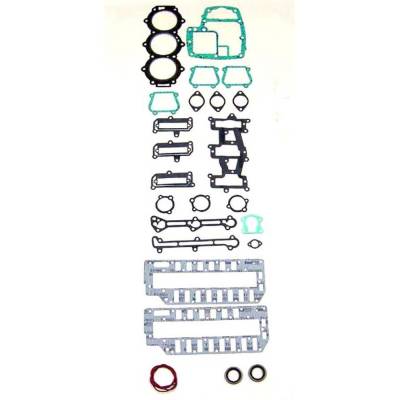 Powerhead Gasket Kit Compatible With 1991-1994 Force 90 Hp 3-Cylinder Outboard Motor 3.375 Bore Head
