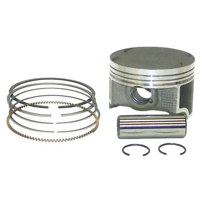 Engine Piston Kit Compatible With 2002-2013 Kawasaki Brute Force 650 / Prairie 650 80Mm Bore 633Cc