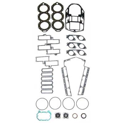 Complete Gasket Kit Compatible With 1988-1994 Johnson/Evinrude V6 185-225Hp Big Bore Looper Cross