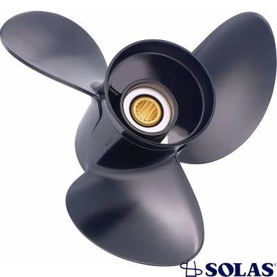 Rareelectrical - New Aluminum Propeller Compatible With Mercury 4 Stroke 14 Spline 15 9.9-20 Hp For Years 2007-2021 - Image 2